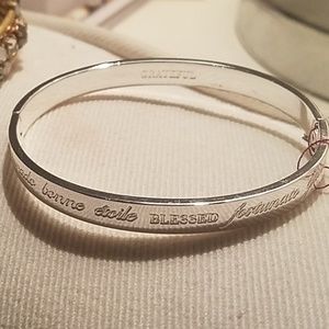 Stella and dot Inspiration Bangle silver